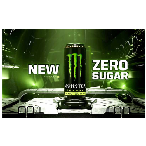 Monster Energy Zero Sugar Energy Drink 12 x 500ml